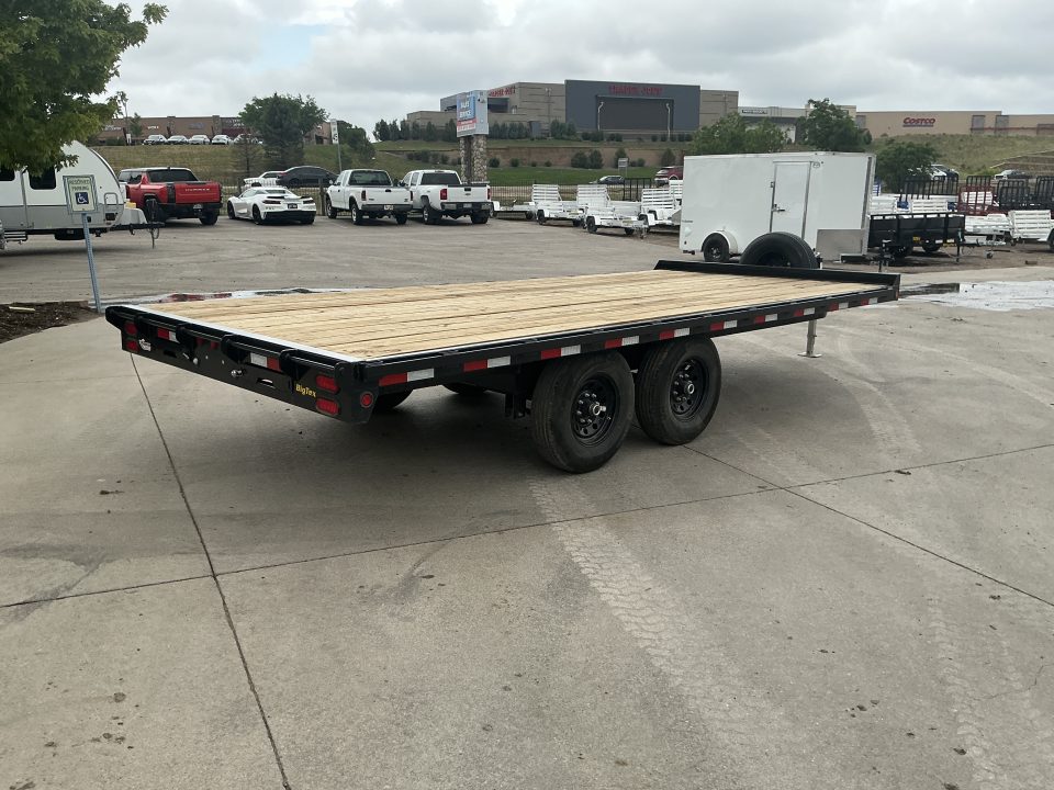 Used 2026 Big Tex 14OE-18STA-S8BK Flatbed Trailer
