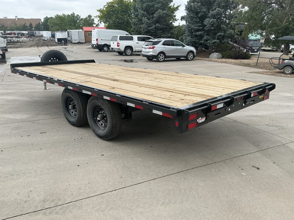 Used 2026 Big Tex 14OE-18STA-S8BK Flatbed Trailer
