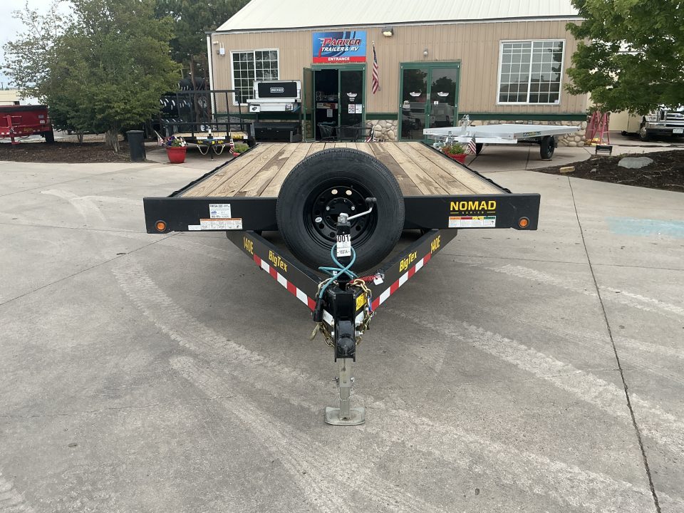 Used 2026 Big Tex 14OE-18STA-S8BK Flatbed Trailer