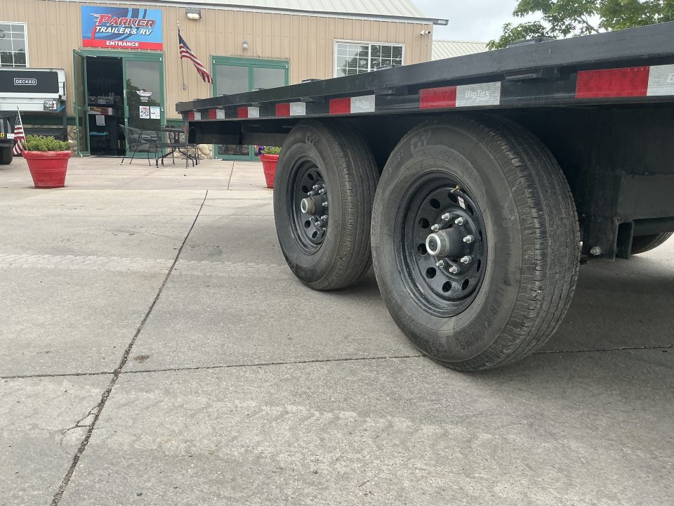 Used 2026 Big Tex 14OE-18STA-S8BK Flatbed Trailer