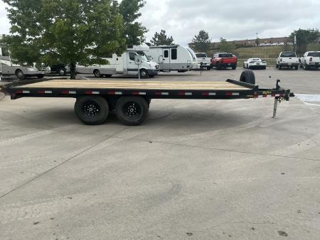 Used 2026 Big Tex 14OE-18STA-S8BK Flatbed Trailer