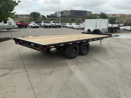 Used 2026 Big Tex 14OE-18STA-S8BK Flatbed Trailer