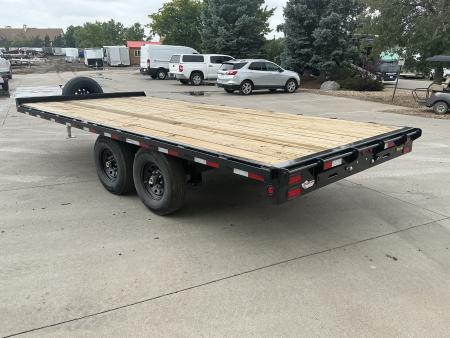 Used 2026 Big Tex 14OE-18STA-S8BK Flatbed Trailer