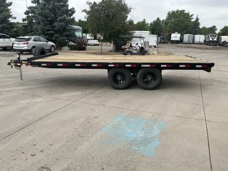 Used 2026 Big Tex 14OE-18STA-S8BK Flatbed Trailer