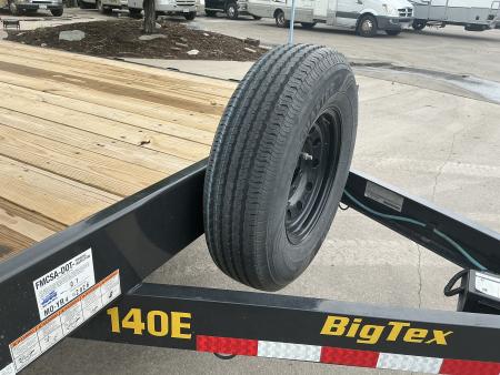 Used 2026 Big Tex 14OE-18STA-S8BK Flatbed Trailer