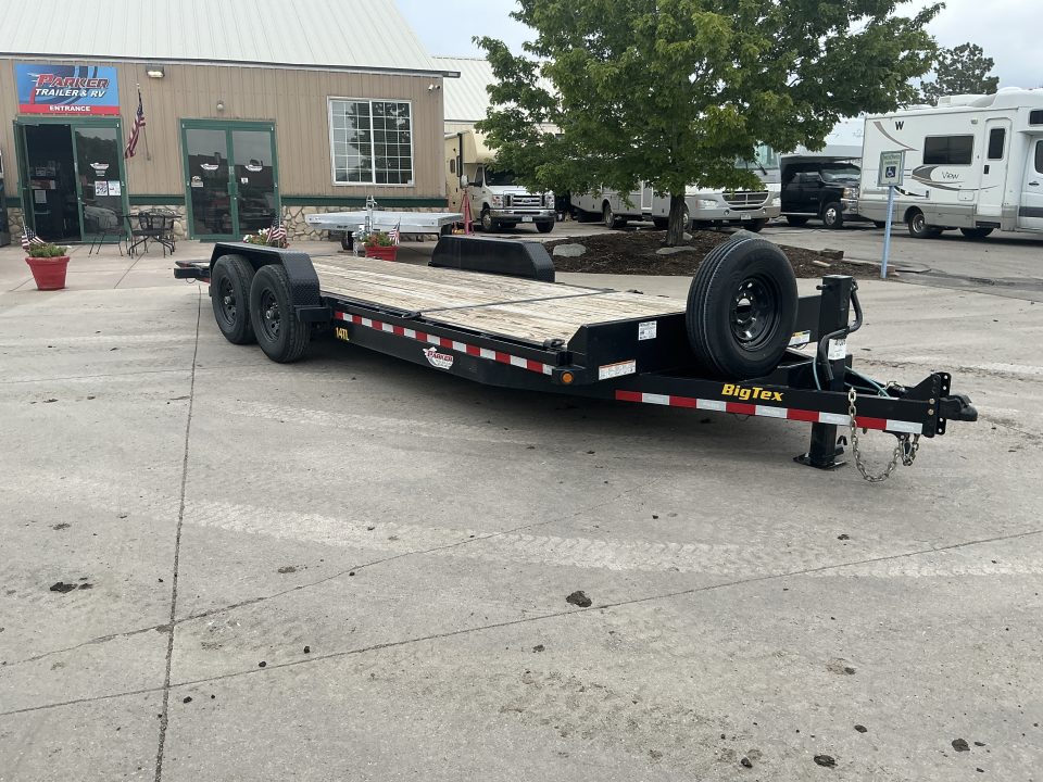 Used 2024 Big Tex Trailers 14TL-22BK Flatbed Trailer