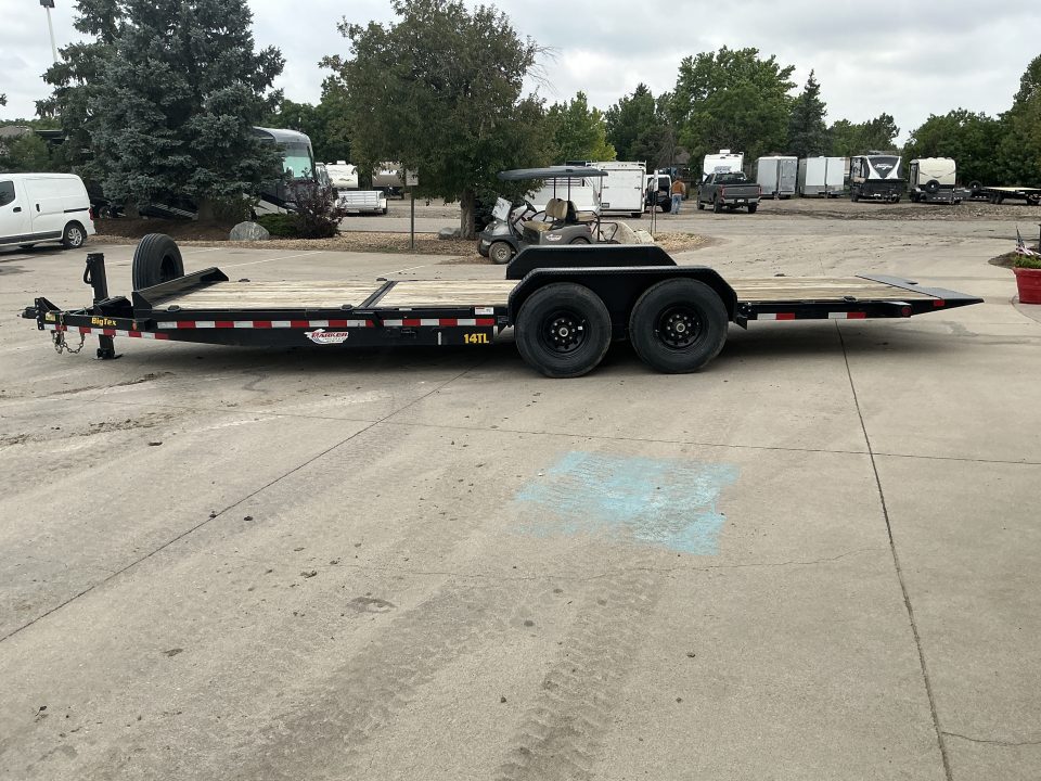 Used 2024 Big Tex Trailers 14TL-22BK Flatbed Trailer