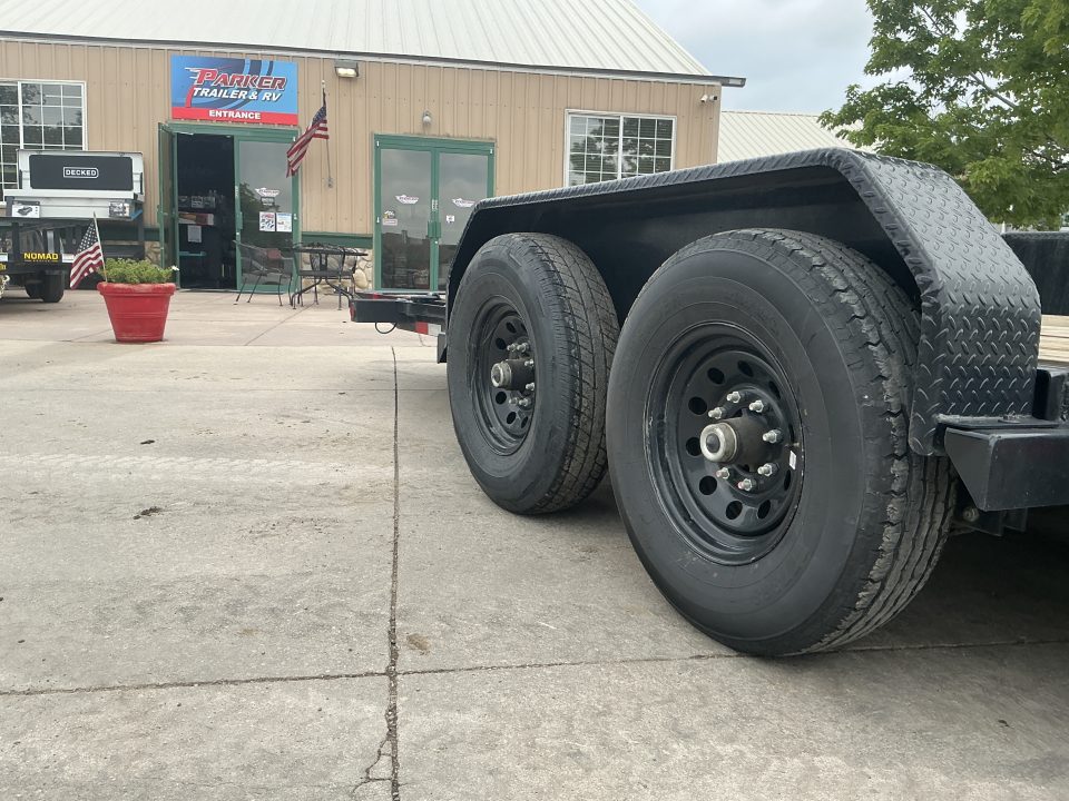 Used 2024 Big Tex Trailers 14TL-22BK Flatbed Trailer