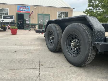 Used 2024 Big Tex Trailers 14TL-22BK Flatbed Trailer