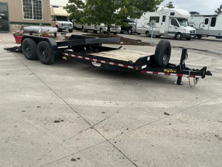 Used 2024 Big Tex Trailers 14TL-22BK Flatbed Trailer