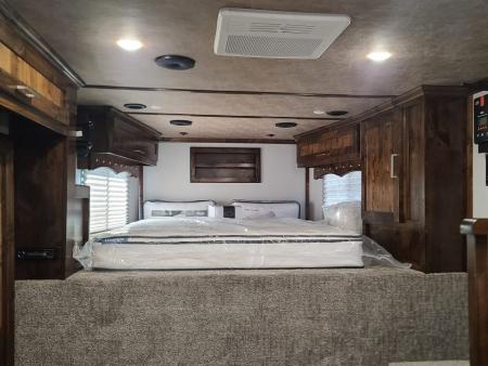 New 2027 Trails West Sierra 4H 15x19 Living Quarters-Hay Pod-Fold Down Bunk- Horse Trailer