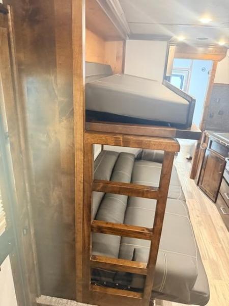 New 2027 Trails West Sierra 4H 15x19 Living Quarters-Hay Pod-Fold Down Bunk- Horse Trailer