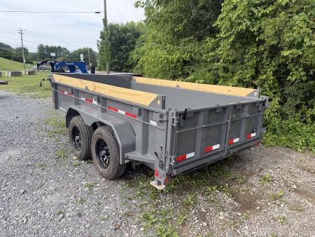 New 2028 Diamond C MDT206 Dump Trailer PACESETTER EDITION 6’5”X12’ SOLAR CHARGER ,12K JACK