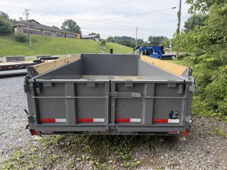 New 2028 Diamond C MDT206 Dump Trailer PACESETTER EDITION 6’5”X12’ SOLAR CHARGER ,12K JACK