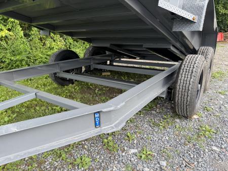 New 2028 Diamond C MDT206 Dump Trailer PACESETTER EDITION 6’5”X12’ SOLAR CHARGER ,12K JACK