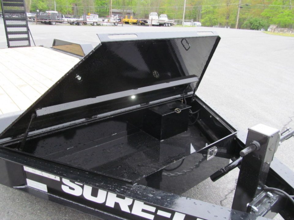 New Sure-Trac 7 X 17 + 3 17.6K Pro Series Equipment Trailer