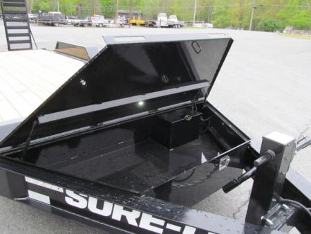 New Sure-Trac 7 X 17 + 3 17.6K Pro Series Equipment Trailer