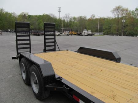 New Sure-Trac 7 X 17 + 3 17.6K Pro Series Equipment Trailer