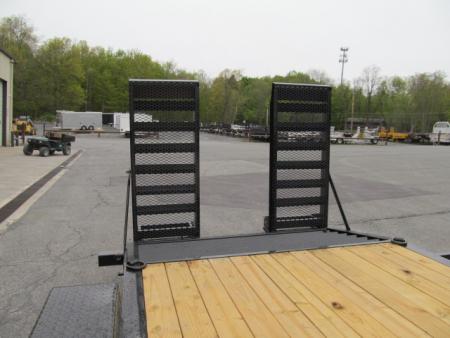 New Sure-Trac 7 X 17 + 3 17.6K Pro Series Equipment Trailer