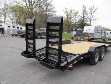 New Sure-Trac 7 X 17 + 3 17.6K Pro Series Equipment Trailer
