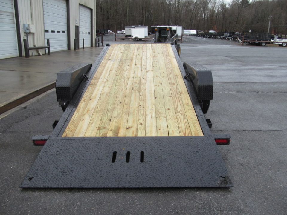 New Sure-Trac 7 X 18 + 4 17.6K Pro Series Tilt Equipment Trailer