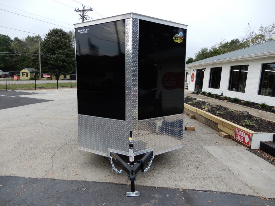 New 2026 Covered Wagon 6X12 Enclosed, 6'6" Height