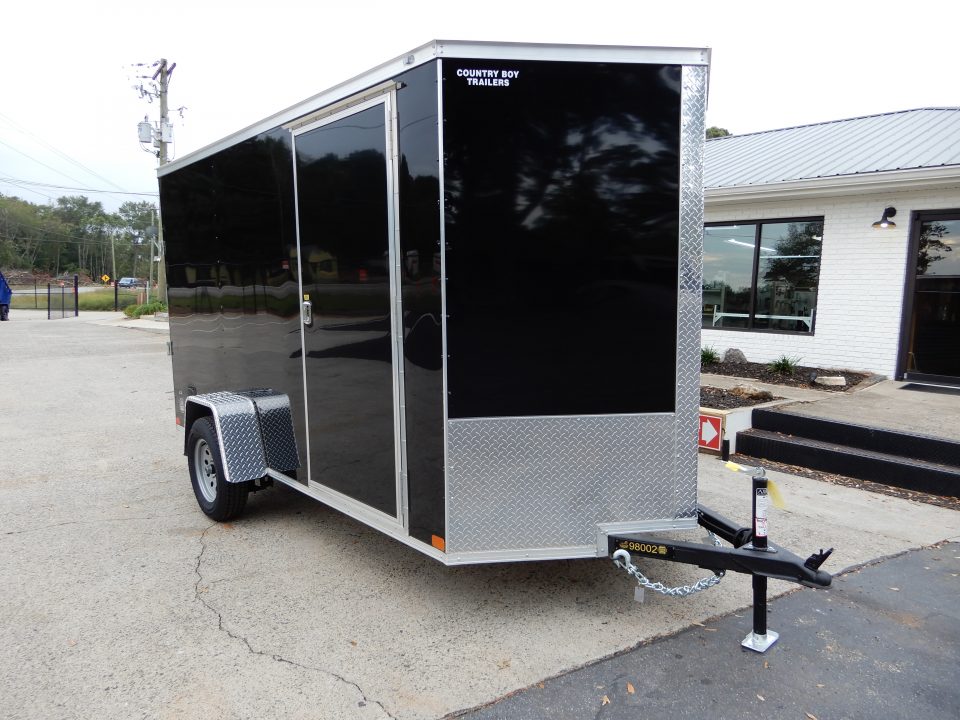 New 2027 Covered Wagon 6X12 Enclosed, 6'6" Height