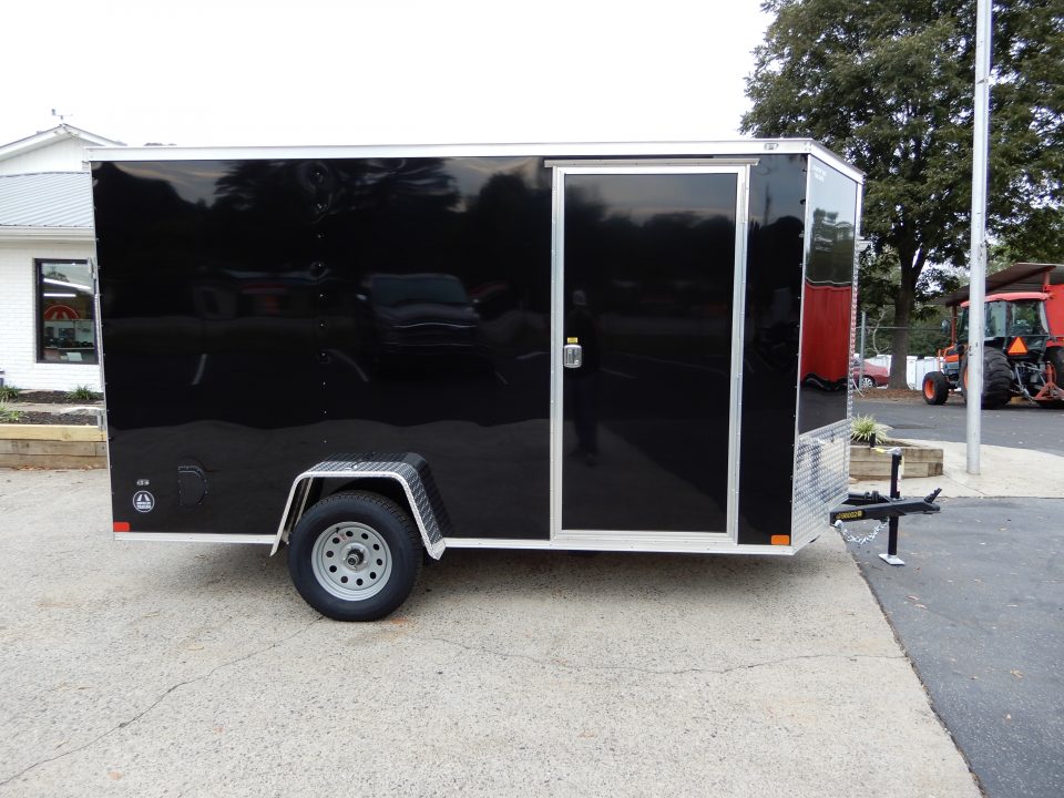 New 2027 Covered Wagon 6X12 Enclosed, 6'6" Height