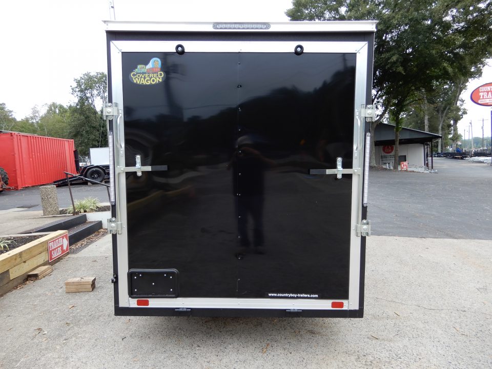 New 2027 Covered Wagon 6X12 Enclosed, 6'6" Height