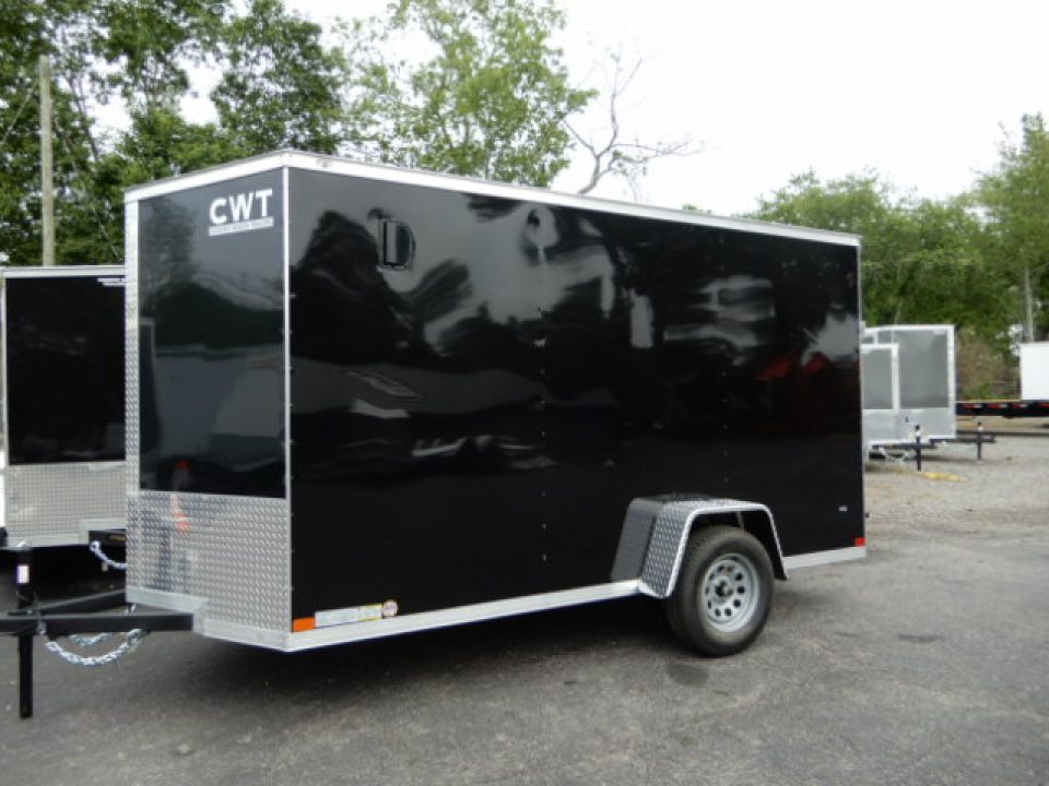 New 2027 Covered Wagon 6X12 Enclosed, 6'6" Height