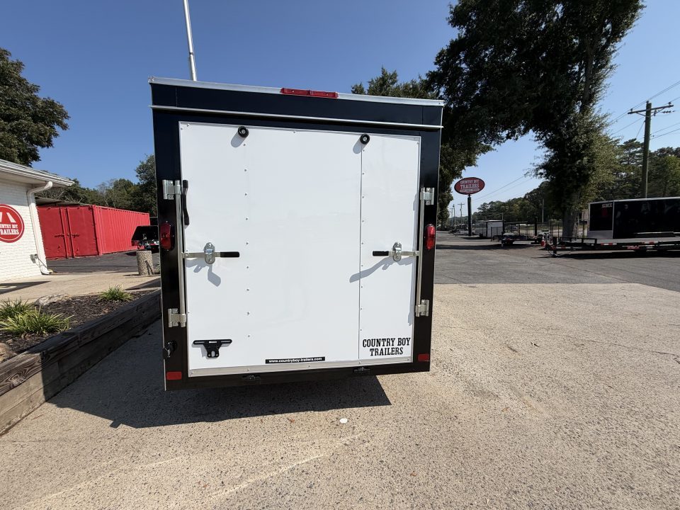 New 2027 Covered Wagon 6x12S' Enclosed, Economy Model, 6' Tall
