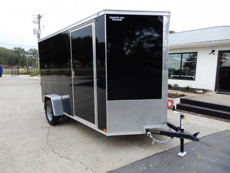 New 2027 Covered Wagon 6X12 Enclosed, 6'6  Height