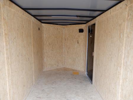 New 2027 Covered Wagon 6X12 Enclosed, 6'6" Height