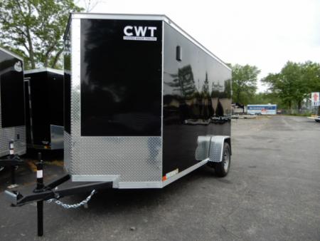 New 2027 Covered Wagon 6X12 Enclosed, 6'6" Height