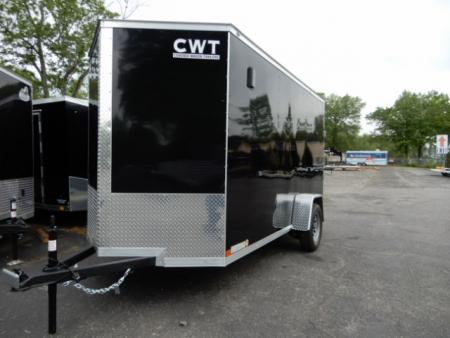 New 2027 Covered Wagon 6X12 Enclosed, 6'6" Height