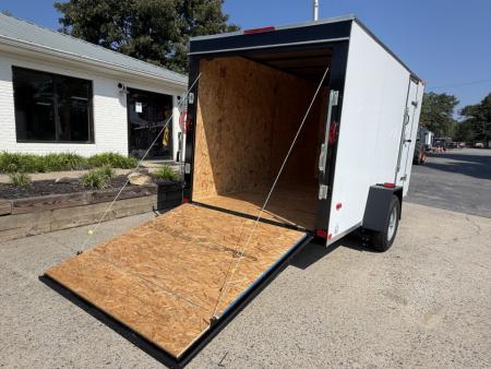 New 2027 Covered Wagon 6x12S' Enclosed, Economy Model, 6' Tall
