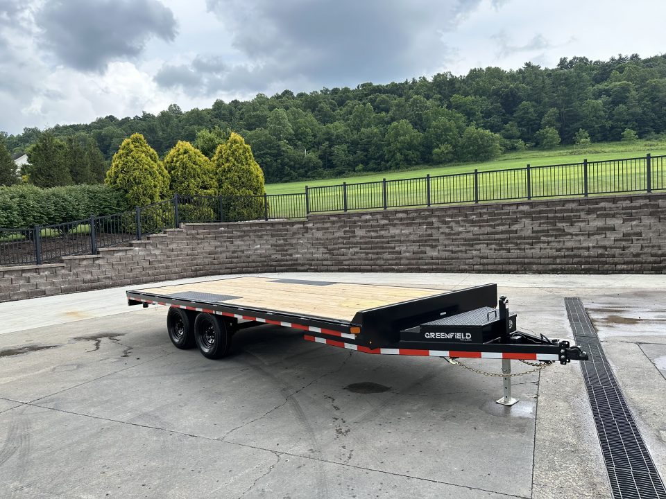 New Greenfield 18' Deckover Equipment Trailer - 10K