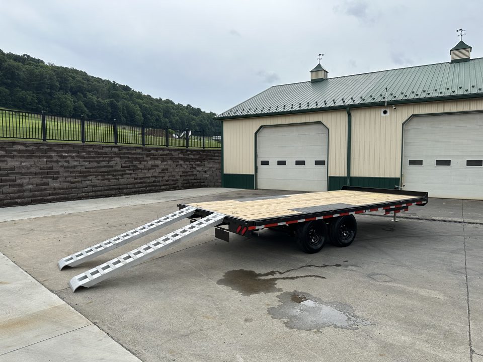 New Greenfield 18' Deckover Equipment Trailer - 10K