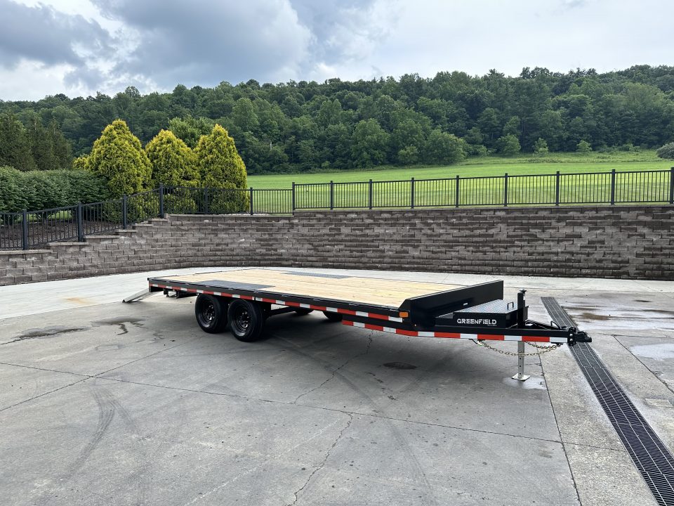 New Greenfield 18' Deckover Equipment Trailer - 10K
