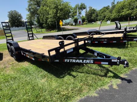 New 2027 PJ Trailers 18' x 6" Channel Equipment Trailer