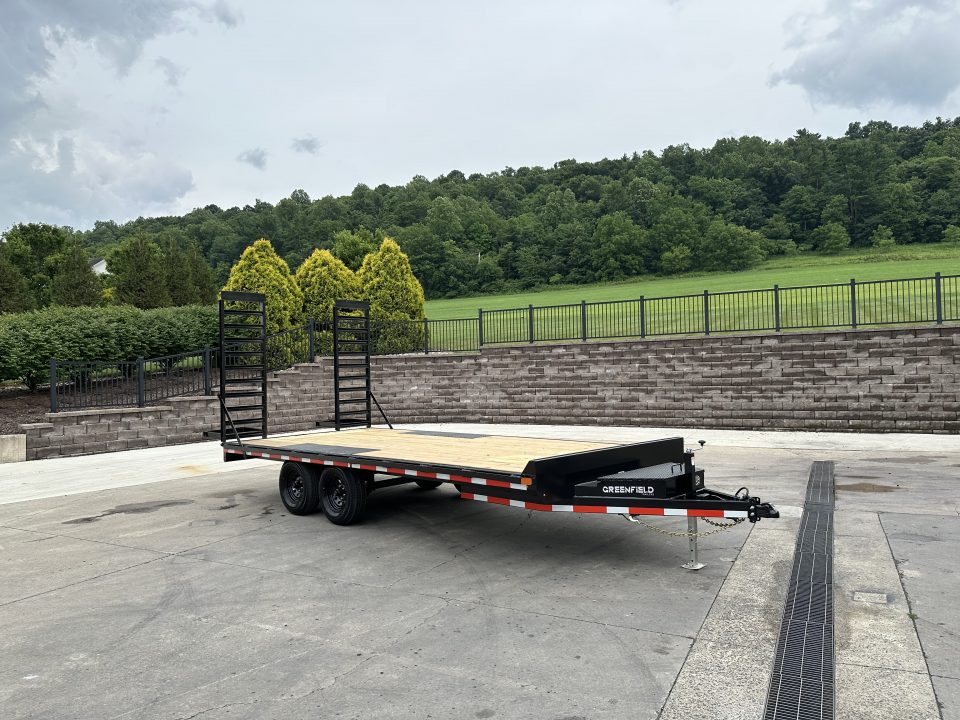 New Greenfield Trailers 18' Deckover Equipment Trailer - 10K
