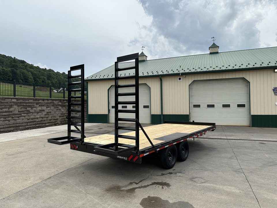 New Greenfield Trailers 18' Deckover Equipment Trailer - 10K