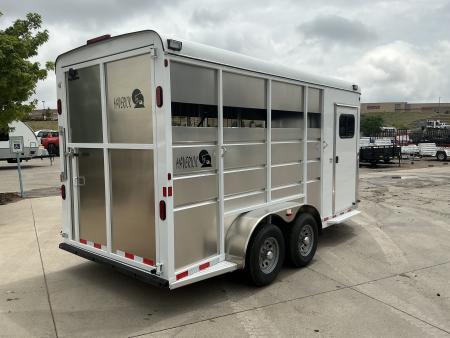 New 2027 MAVERICK 3HS-9.9K 7'6" Horse Trailer