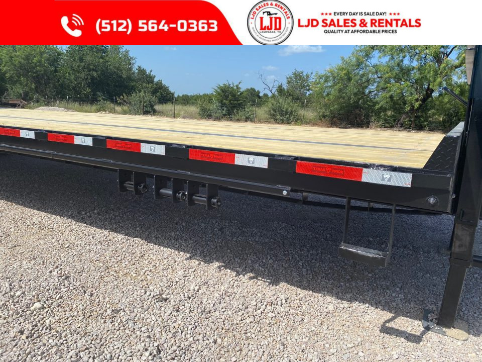 New 2026 Texas Pride - Gooseneck Flatbed Trailer 40’ - 26K GVWR