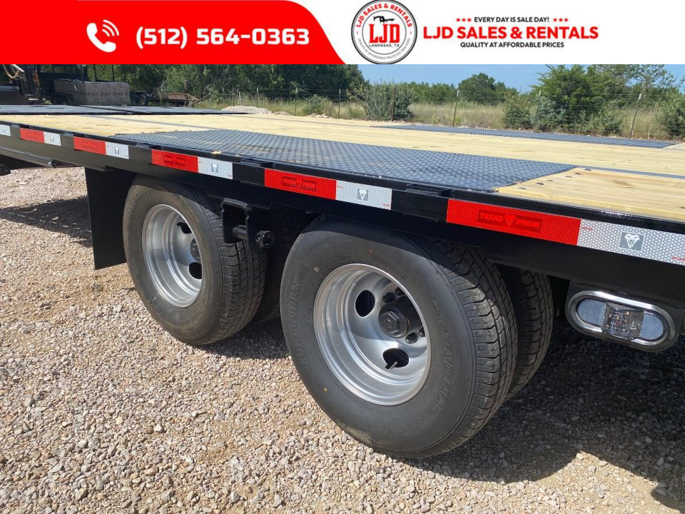 New 2026 Texas Pride - Gooseneck Flatbed Trailer 40’ - 26K GVWR
