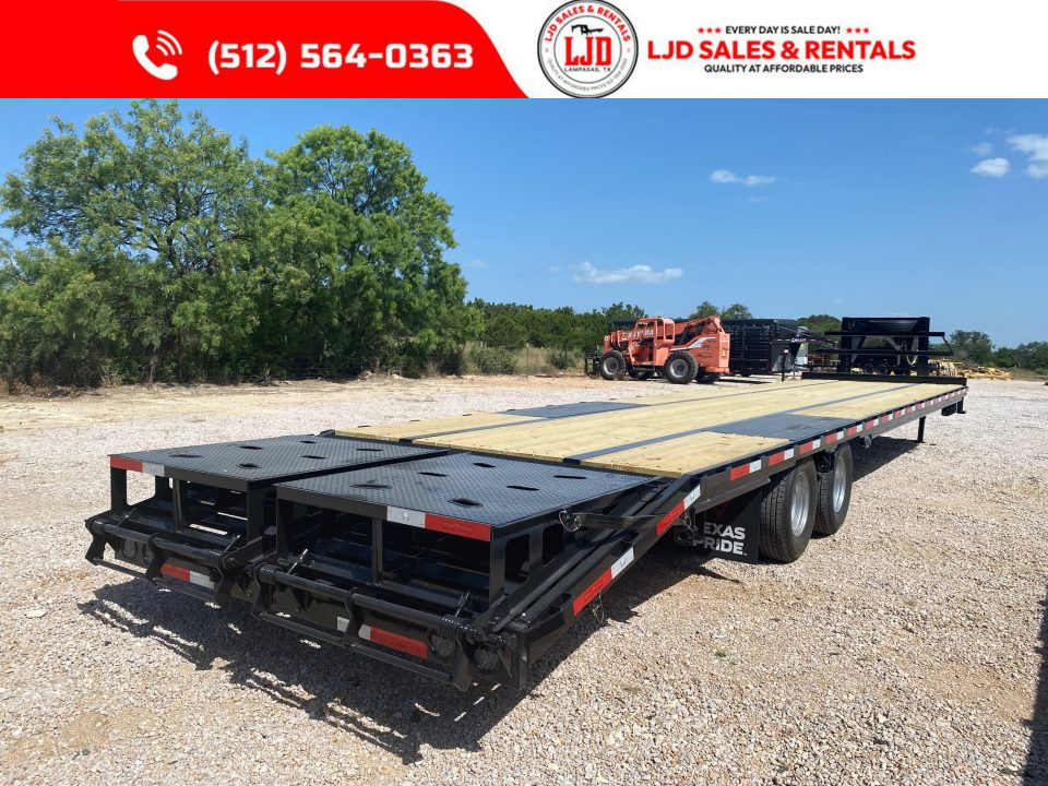New 2026 Texas Pride - Gooseneck Flatbed Trailer 40’ - 26K GVWR