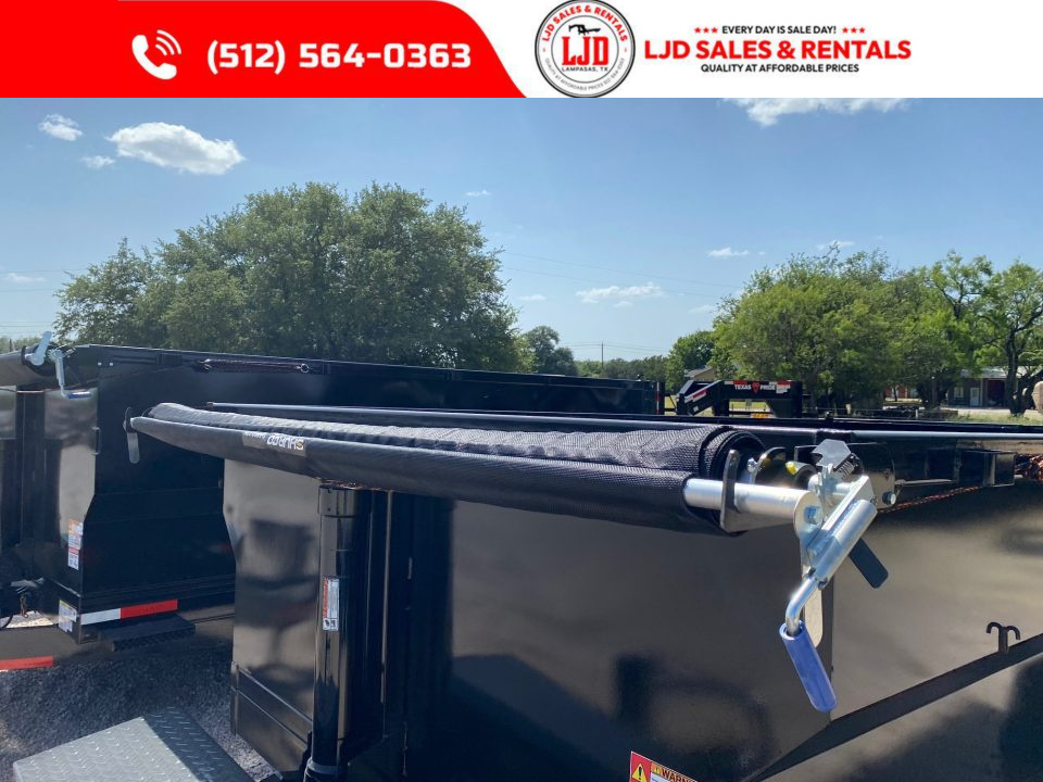 New 2026 US Built - 14'x3' - Tarp - 16K GVWR - Dump Trailer