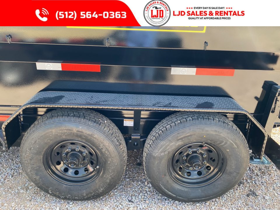 New 2026 US Built - 14'x3' - Tarp - 16K GVWR - Dump Trailer