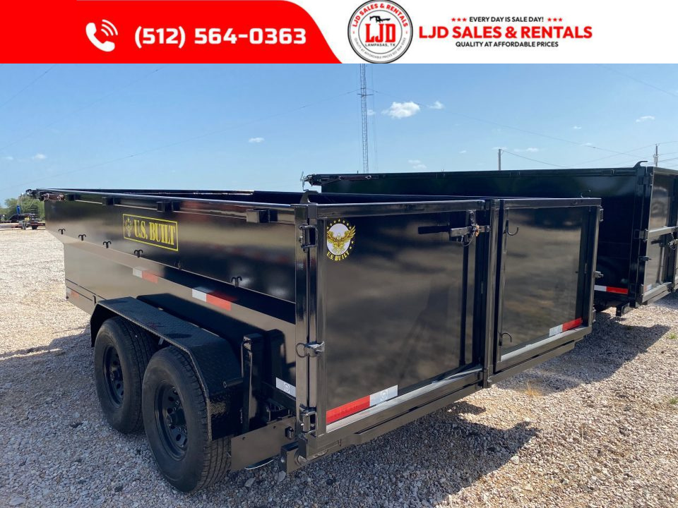New 2026 US Built - 14'x3' - Tarp - 16K GVWR - Dump Trailer