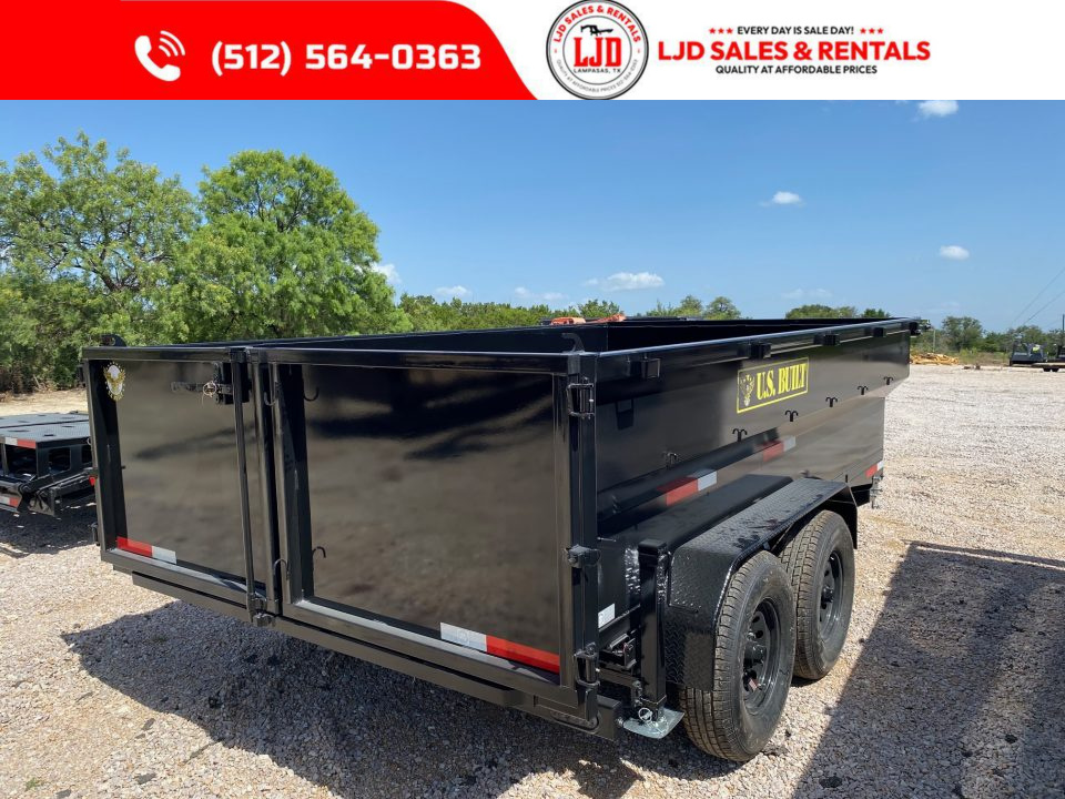 New 2026 US Built - 14'x3' - Tarp - 16K GVWR - Dump Trailer